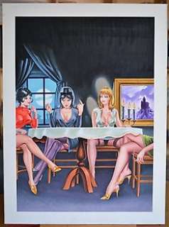 Unpublished Cover - Mario Caria - original cover - Loose page - (1989)