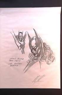 Batman - Alex Ross character design Batwoman original art - First edition | Catawiki
