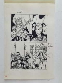 La Compagnia della Forca n. 4 - Magnus, Romanini - Tav. Origin. n. 14 "Il Reame di Bellorizzonte" - Loose page | Catawiki