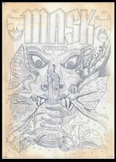 MASK COMICS Issue #1 Commissioned Art | ComicConnect
