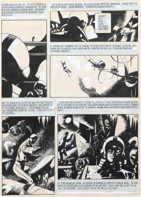 Lot 741 - Dick Matena (1943–2026), Illustration for the comic strip ‘Virl’ | misc / divers