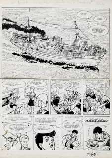 Mittéï - Tibet | Les 3 A, planche n°1 Ã  l’encre de Chine de l’ép… | Banque Dessinée