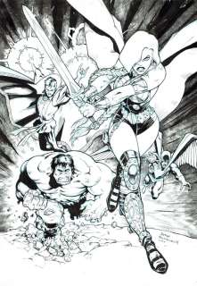 Defenders [Marvel] - Original Illustration - Sergi Domenech - Original Art | Catawiki