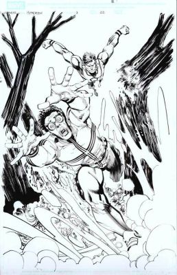Dan Jurgens & Klaus Janson | Hyperion #3 p.22 | Essential Sequential