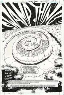 Swamp Thing # 12 - original art title page by Giuseppe Camuncoli - First edition - (2001) | Catawiki