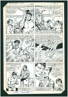 Buscema, Sal; Sinnott, Joe | The Incredible Hulk #282 page 6 Original Comic Art by Sal Buscema. | Parigi Books