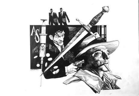 Sergio Toppi - illustrazione originale - Loose page | Catawiki