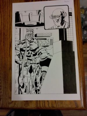 Original Artwork Compu-M.E.C.H. Page #32 Issue #28 By Theodore Riddle | eBay US (Buy It Now)