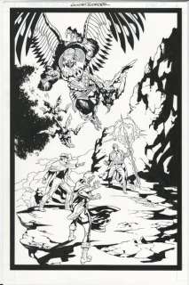 Trinity of Sin # 3 - original inked art by Jason Gorder over printed pencils of Yvel Guichet - First edition - (2015) | Catawiki