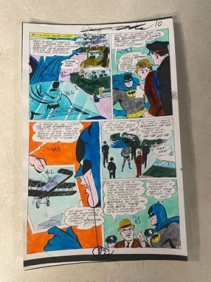 BATMAN SUPER TEAM FAMILY #5 ART original color guide ARRESTED FOR STEALING 1976 | eBay US (Buy It Now)