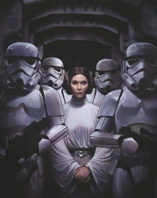 Star Wars #64 cover by Adi Granov
