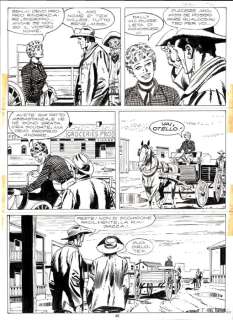 Tex n. 410 - 2 Tavola Originale "Orrore!" - Loose page - First edition - (1994) | Catawiki