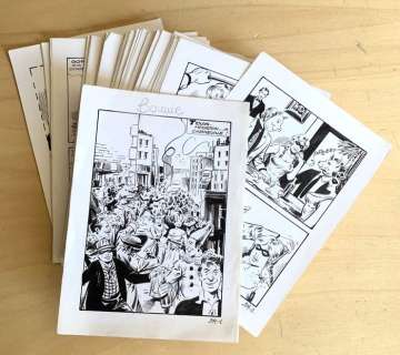 Bonnie #209 - 108x tavole originali - storia cpl "Bacco, tabacco e...venere!" - Loose page - (1977) | Catawiki