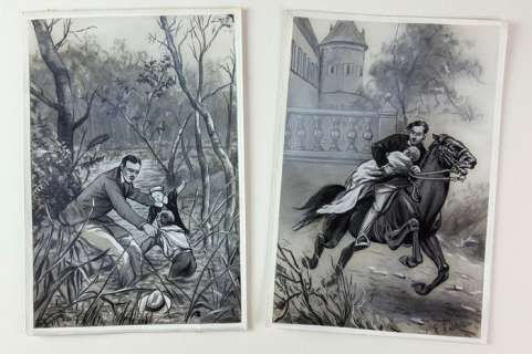 Fabio Fabbi - 2xIllustr. Origin. per Racconto per l’Infanzia - Firmate - Loose page - First edition | Catawiki