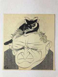 Karel Thole - illustrazione originale "Il Gatto sulla Testa" - Loose page | Catawiki