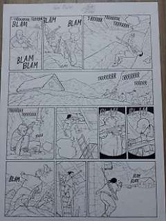 Erbetta, Luca - Planche originale - Watch T4 - La Lignée Kalawaya - (2007)