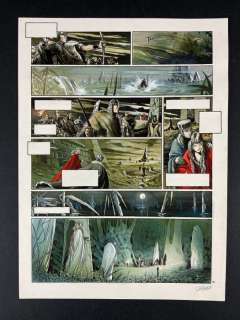 Chabert, Alexis - Planche originale couleur - Rogon le Leu T1 - Le ChÃ¢teau-sortilège - (1996) | Catawiki