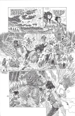 James Stokoe | Orphan and the Five Beasts: Bath of Blood Issue #3, Page 05 | Marley Zarcone / James Stokoe