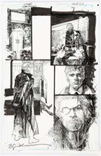 Denys Cowan and Bill Sienkiewicz Deathstroke #11 Story Page 19 Original Art (DC, 2017). On this page from - | Heritage