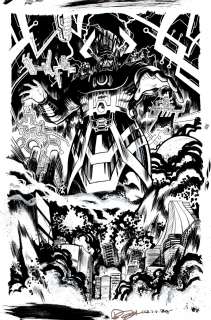 Dylan Burnett - cosmic ghost rider #2 cover (2018)