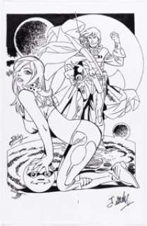 Jose Luis Duran - Sci-Fi Illustration Original Art (undated). | Heritage