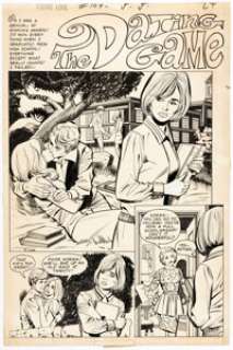 John Rosenberger and Vince Colletta (art team attributed) Young Love #104 Story Page 1 Original Art (DC, 1973). | Heritage