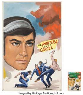 Benjamin Orozco Super-Mini #144 Cover Painting Original Art (EDPA/Editorial de la Parra, 1970). (Total: 2 Items) | Heritage