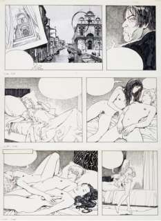 Manara Milo | Le piège Planche 26 de l’album Encre de chine - 69... | Vermot et Associés