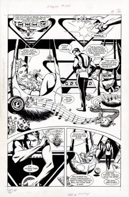 Steve Rude | Nexus #100 p.3 | Tavole Originali