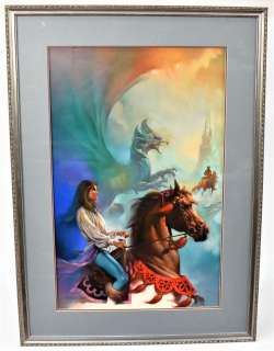 Boras Fantasy Cover Art Painting | Forsythe’s Auctions