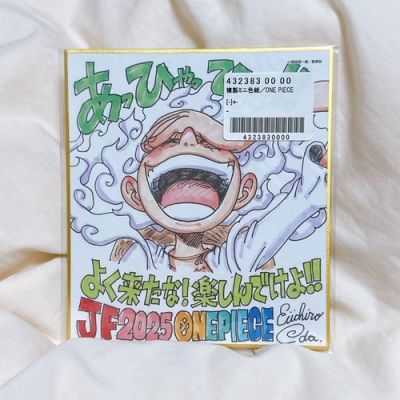 One Piece Eiichiro Oda Printed Autograph Shikishi Board Jump Festa Japan Import | eBay Europe (Buy It Now)
