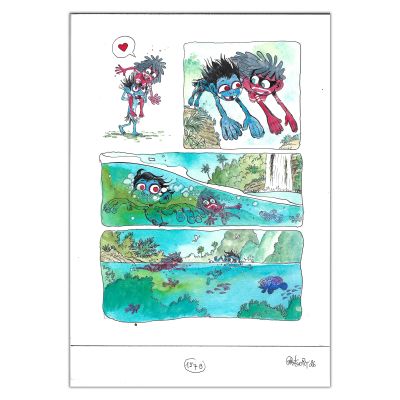 Gregory Panaccione | Petit Bonhomme - Page originale 144 | Achetez de l’Art