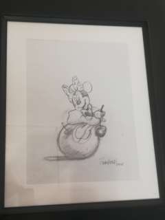 Svend HÃ¸gh - original Minnie Mouse prelim study for painting - Donald Duck - First edition (2018) | Catawiki