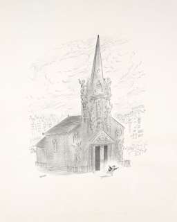 Jean-Jacques Sempé Né En 1932 Sortie D’église Encre de Chine Et Lavis Pour Une Version Du Dessin Publiée En 1999 Dans L’ouvra... | Sortie d’église | Artcurial