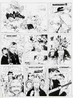 Vance | Marshal Blueberry, planche n°35 Ã  l’encre de Chi… | Banque Dessinée