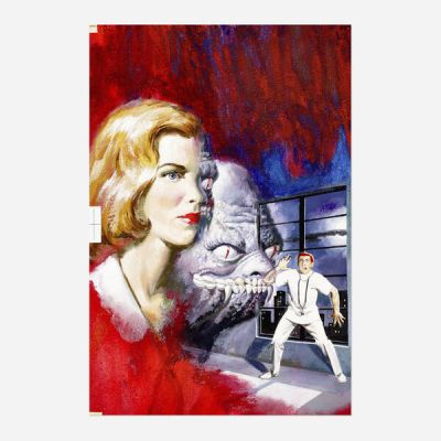 George Wilson | Lot 103 - Boris Karloff Tales of Mystery #25 Cover Original Art (Gold Key, 1968) | Landry Pop Auctions