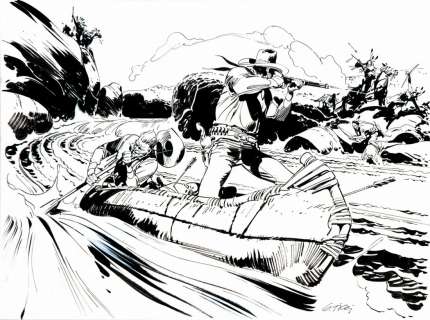 Giovanni Ticci Tex - LÃ  dove scende il fiume