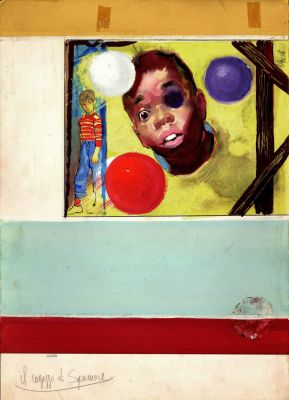 Mario Tempesti | Copertina Il Ragazzo di Sycamore (Erskine Caldwell, Pavone Mondadori) | Tavole Originali