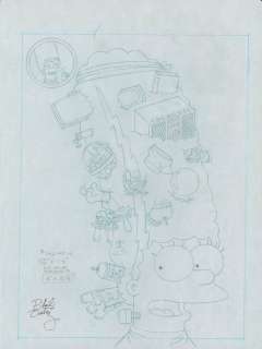 Phil Ortiz | The Simpsons: Marge | ArtKomiks Aukcje