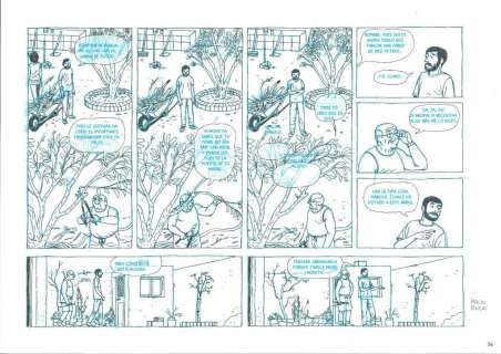 Paco Roca - Dibujo Original de Paco Roca, La Casa