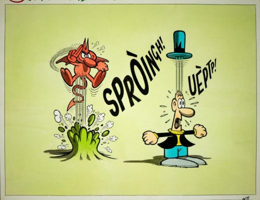 Lot 133 - JACOVITTI BENITO (1923 - 1997) - From DiarioVitt - "Sproingh" | Capitolium Art
