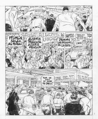 François Boucq | 2022 - Un Général, des généraux | Huberty Breyne Gallery