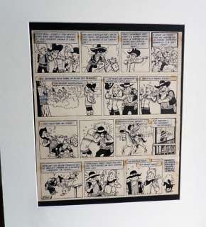 Tibet | Tibet - Planche originale - Chick Bill T1 - Chick Bill contre l’invisible - (1954) | Catawiki