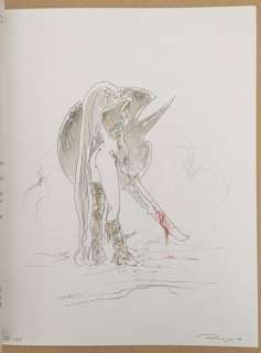 Royo, Luis - Original drawing - SB-135 Guerrera - (2005) | Catawiki