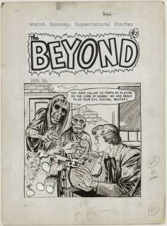189: Cameron The Beyond #17 cover original comic art | Russ Cochran
