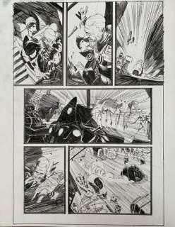 Black Science #5 - Original page (p.17) by Matteo Scalera - Loose page - (2014)