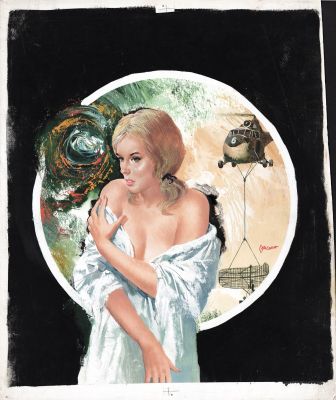 Carlo Jacono | Copertina Segretissimo n.417 “Shalom, Matt” (Francois Chabrey) | Tavole Originali