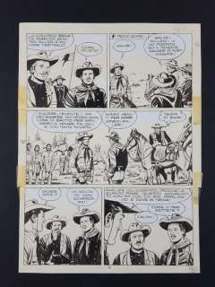 Tex nn. 185/186 - G. Letteri - Tavola Originale "Arrestate Tex Willer!" - Loose page - (1976) | Catawiki