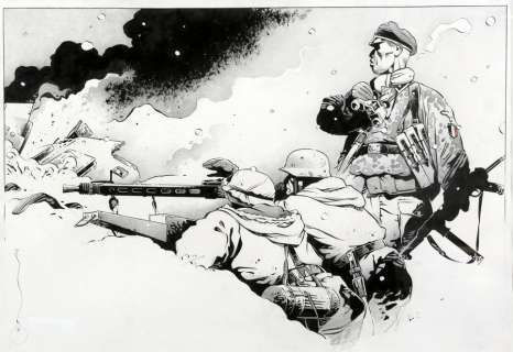 Michetz | Illustration Ã  l’encre de Chine, Ã  la mine d… | Banque Dessinée