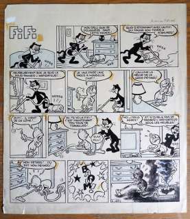 Hubinon, Victor - Planche originale - Fifi - (années 50) | Catawiki